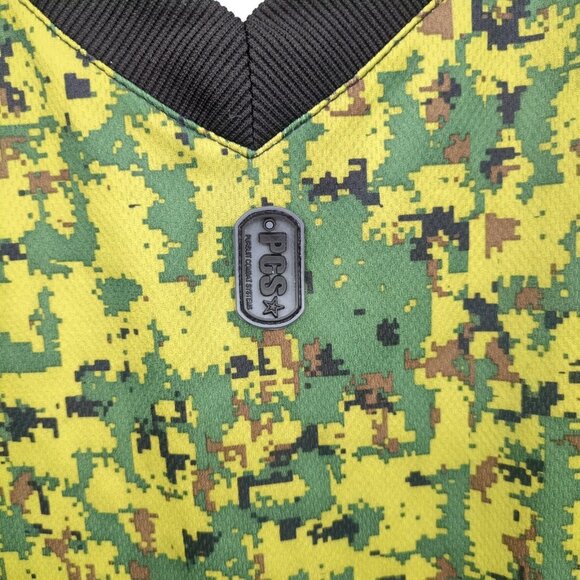 PCS Pursuit Combat Systems Paintball Jersey Digi Camo Green Small‎ VTG Tactical - Picture 3 of 9